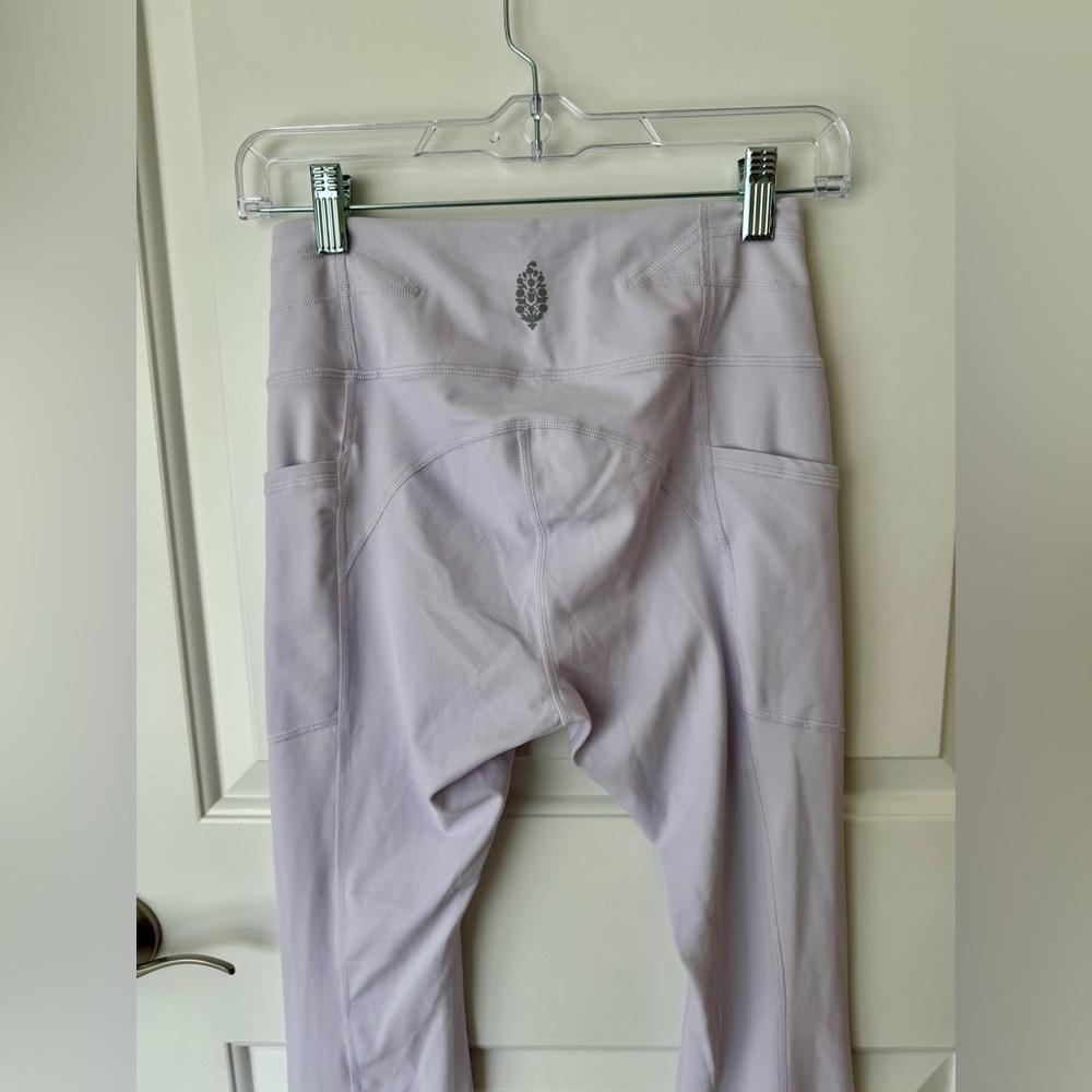 NWOT Free People Intimately Never Better Flare Pants-Lavender Shadow - Picture 11 of 13